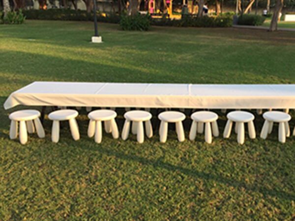 Kids stools with tables