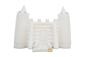 white bouncy castle