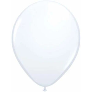 White Latex Balloon - Qualatex