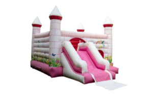 3 Princess Pink Castle