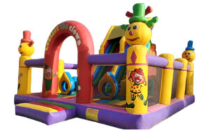 4 Clowns Big Combo bouncy castle