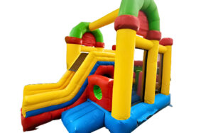 Castle Tri Color Bouncy