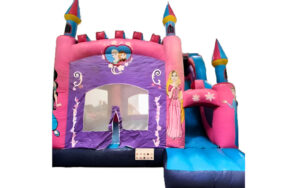 Colored Tower Princess Bouncy Castle