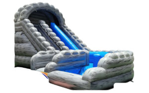 Double Silver Water Slide