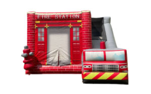 Fire Station Combo Bouncy Castle
