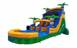 Palm Oasis 4 Trees Water Slide