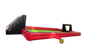 Red & Black Slippery Football Field