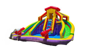 Red Gun Inflatable Water Slider