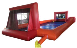 Slippery Football Field Orange