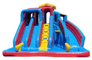 Tri Slider Yellow Guns Water Slider