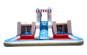 White Teeth Jump & Slide