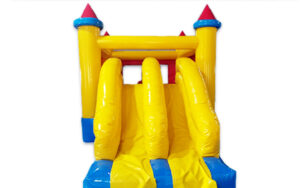 Yellow Red Towers Pool Slide